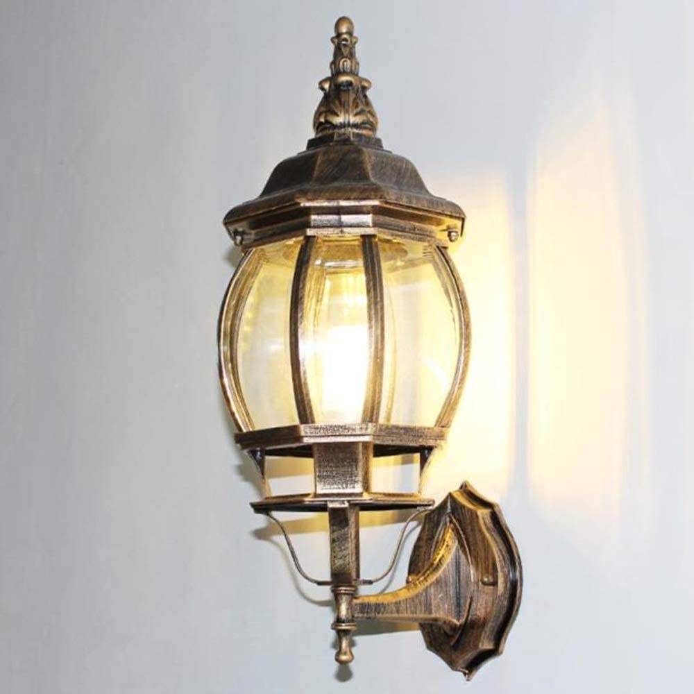 APLIQUE PARED EXTERIOR PASILLO BALCON EUROPEO RONDON - 9