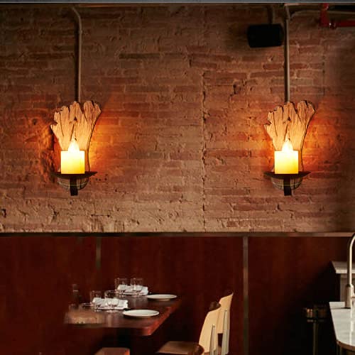 APLIQUE PARED DECORACION PANTALLA MARMOL LUZ RONDON - 6