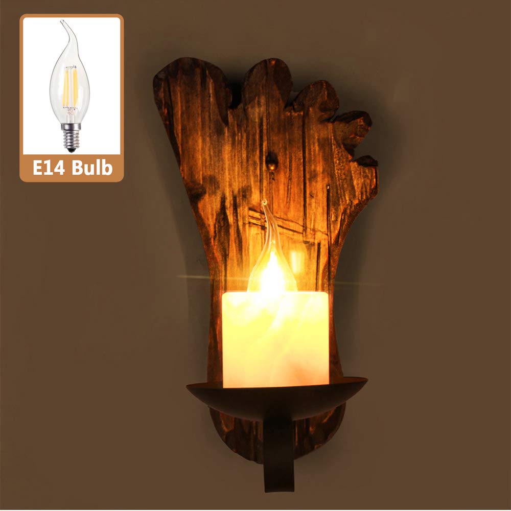 APLIQUE PARED DECORACION PANTALLA MARMOL LUZ RONDON - 7
