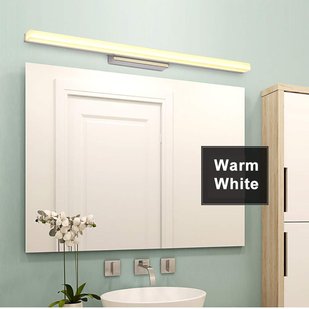 APLIQUE PARED ESPEJO TOCADOR MODERNA LAMPARA BAÑO RONDON - 8