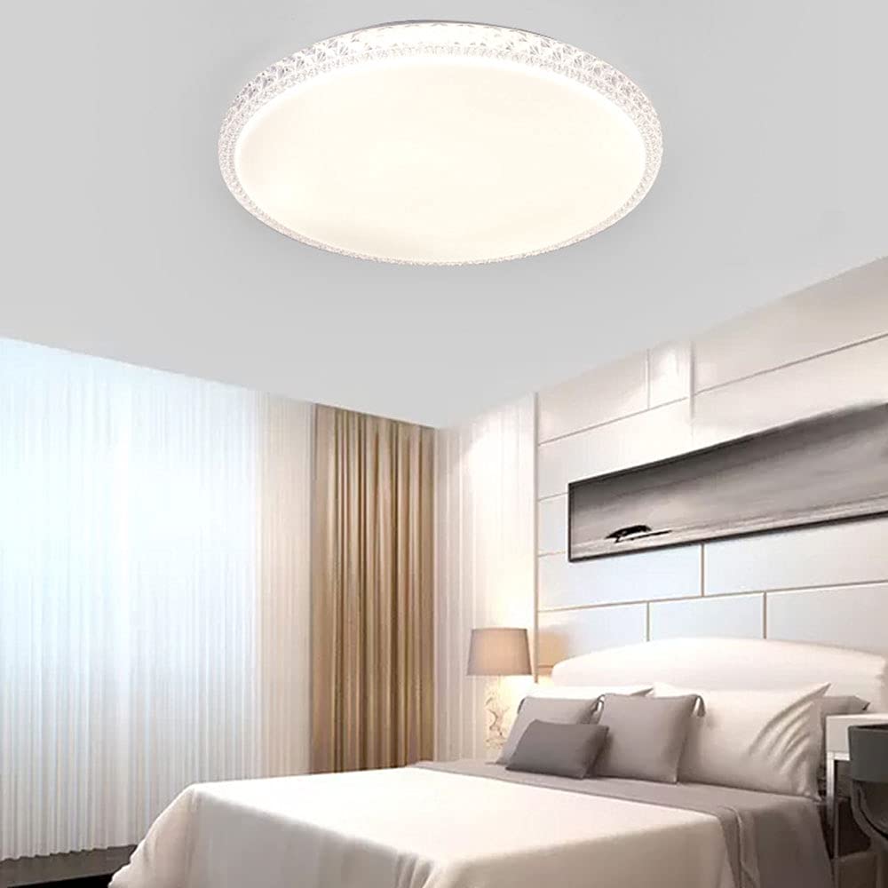 LAMPARA TECHO LED CRISTAL TECHO REDONDA REGULABLE RONDON - 8