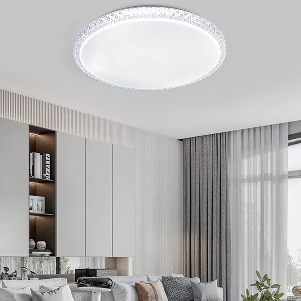 LAMPARA TECHO LED CRISTAL TECHO REDONDA REGULABLE RONDON - 9