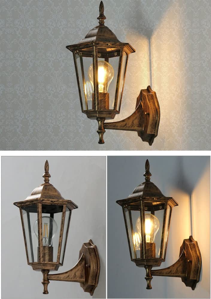 APLIQUE PARED EUROPEO MODERNO ILUMINACION EXTERIOR RONDON - 2