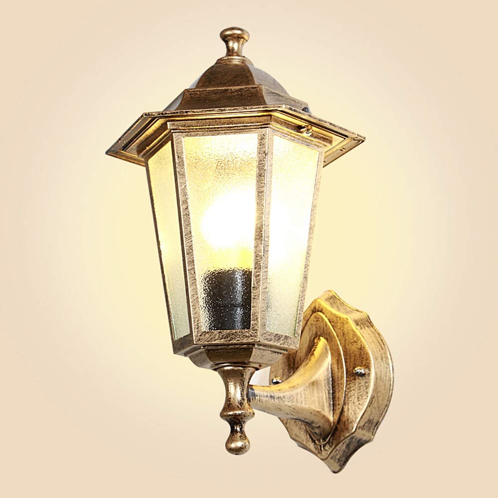 APLIQUE PARED EUROPEO MODERNO ILUMINACION EXTERIOR RONDON - 4