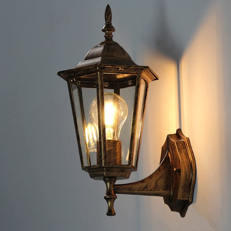 APLIQUE PARED EUROPEO MODERNO ILUMINACION EXTERIOR RONDON - 9