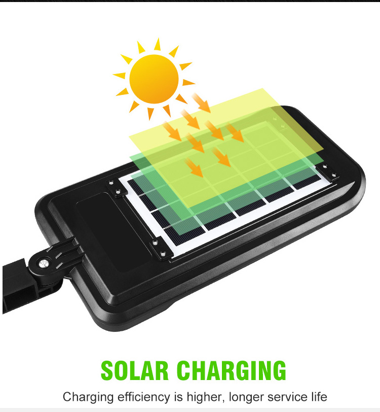 LAMPARA PARED SOLAR EXTERIORES SENSOR MOVIMIENTO RONDON - 3