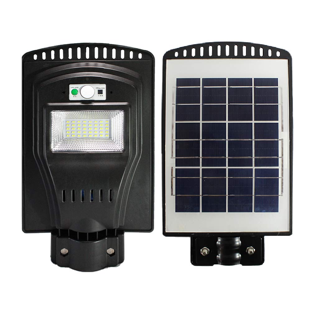 LAMPARA SUBURBANA SOLAR SENSOR MOVIMIENTO RESISTENTE RONDON - 6