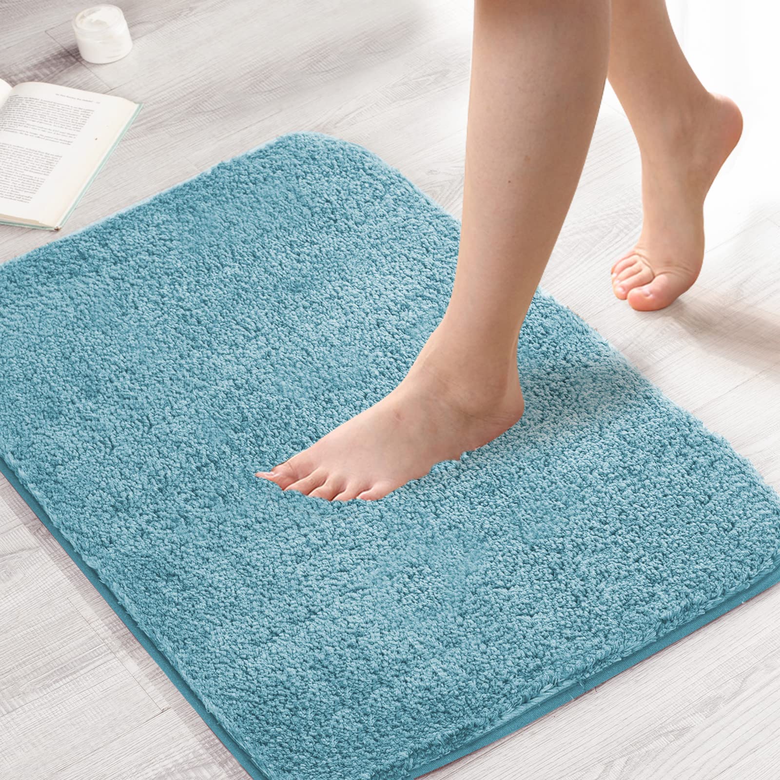 ALFOMBRA BAÑO GRUESA SUPER SUAVE ANTIDESLIZANTE RONDON - 7