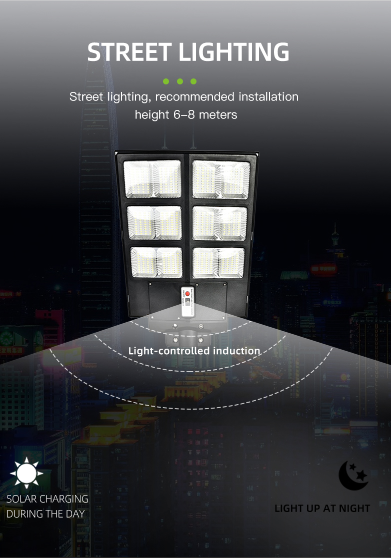 LUCES CALLE SOLAR EXTERIOR ILUMINACION REMOTO PATIO RONDON - 4