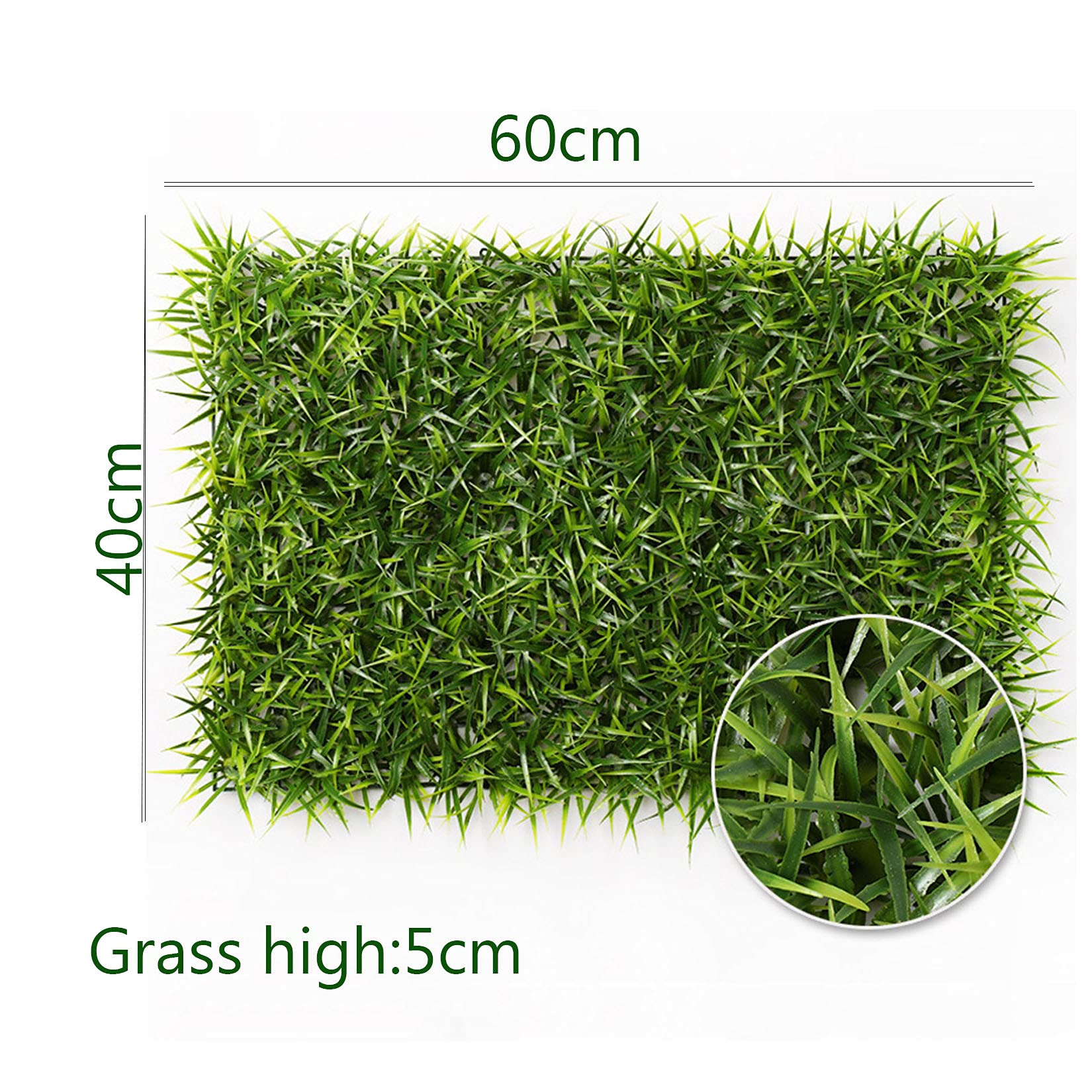 CESPED AARTIFICIAL PASTO SIMULACION TAPETE DECORACION RONDON - 4