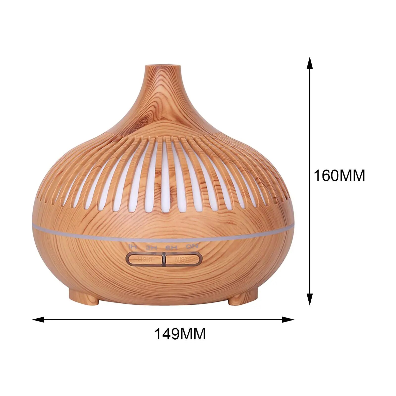 DIFUSOR AROMA COLORES LED ULTRASONICO ESENCIAL RONDON - 9