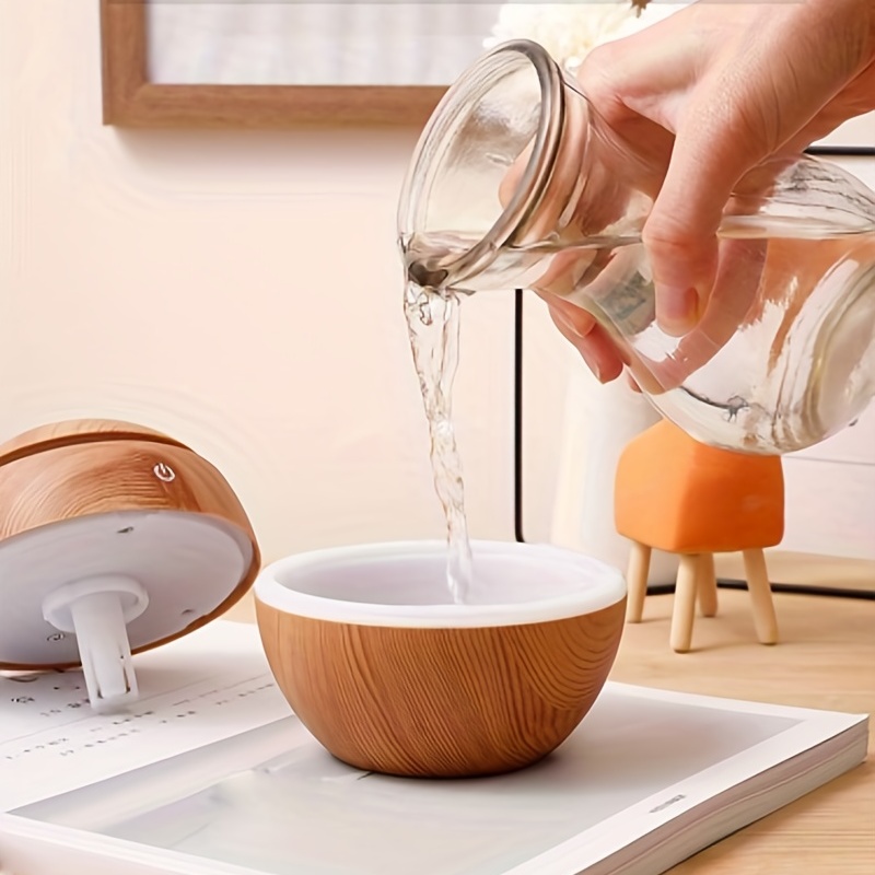 DIFUSOR HUMIDIFICADOR AROMATERAPIA LED USB COLORES RONDON - 9