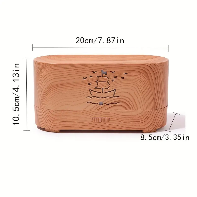 DIFUSOR AROMA ACEITES ESENCIALES HOGAR HUECO RONDON - 2