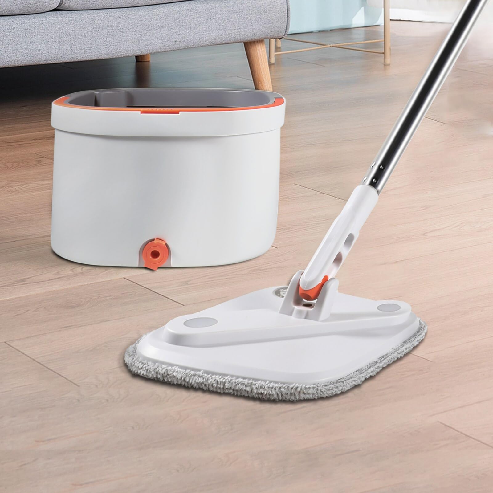 TRAPEADOR GIRATORIO FREGONA ESCURRIDOR AUTOMATICA RONDON - 9