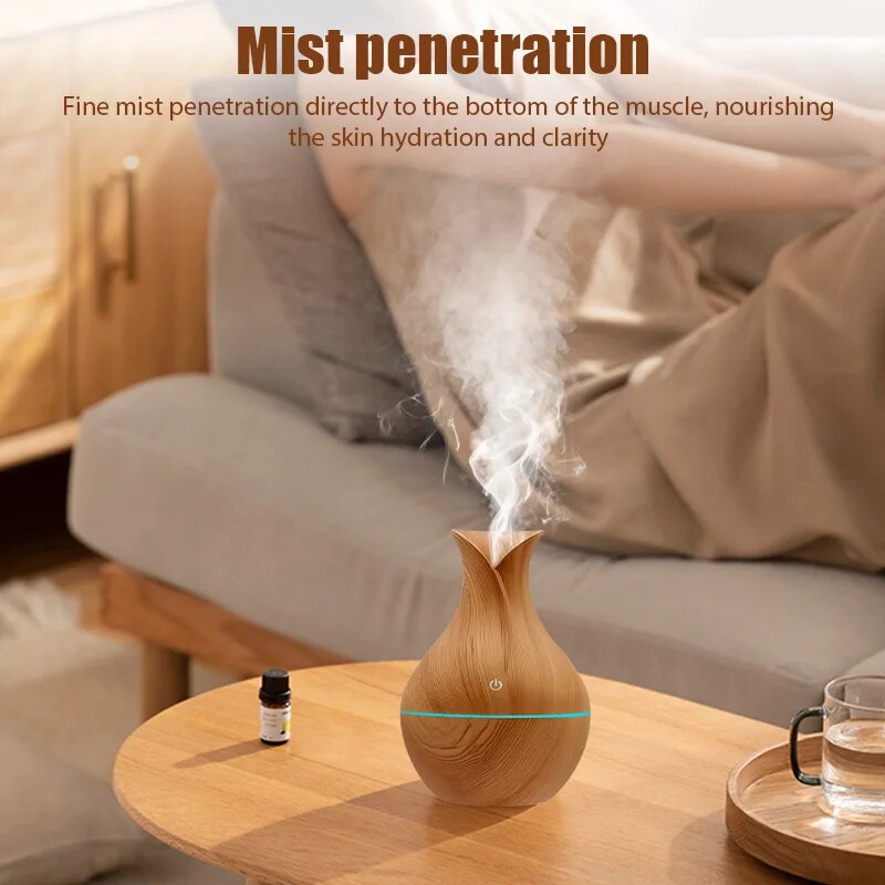 DIFUSOR HUMIDIFICADOR ULTRASONICO USB AROMATERAPIA RONDON - 8