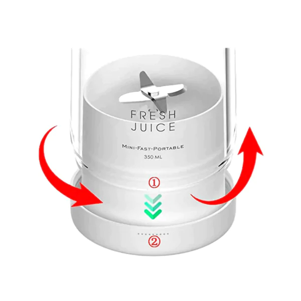 LICUADORA PORTATIL USB BATERIA CARGA INALAMBRICA RONDON - 9