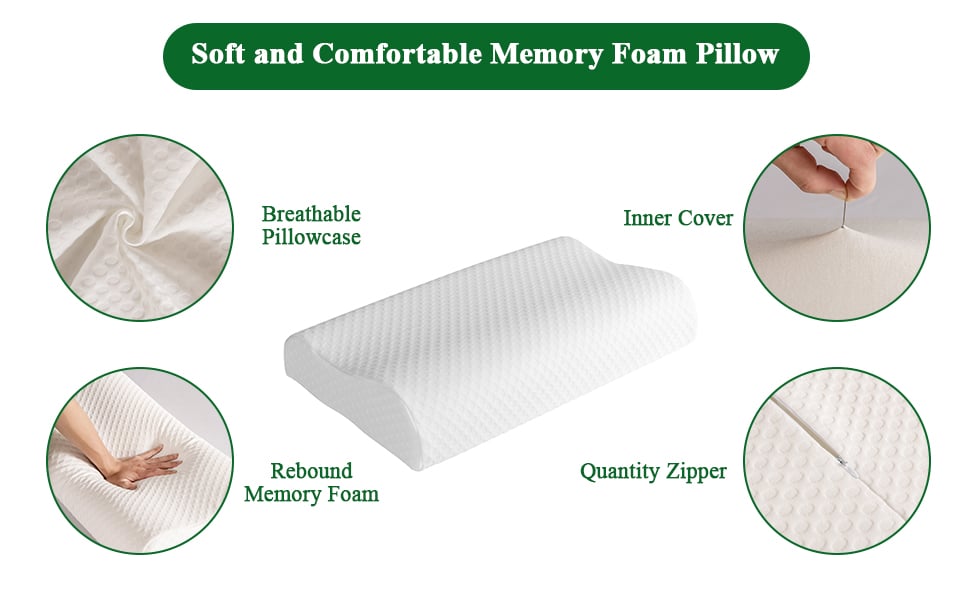ALMOHADA AJUSTABLE APOYO CUELLO ALIVIO ORTOPEDICO RONDON - 1