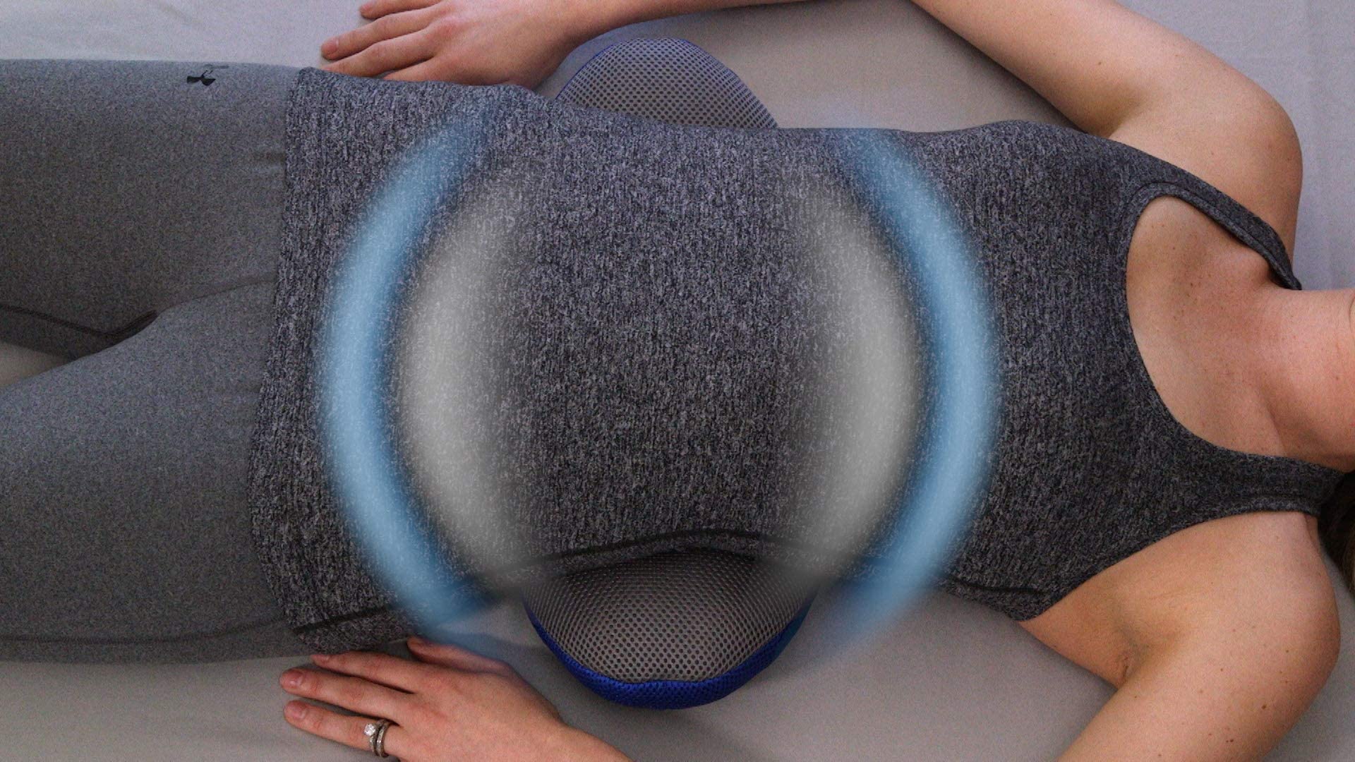 ALMOHADA LUMBAR APOYO ESPALDA DISEÑO ERGONOMICO RONDON - 5