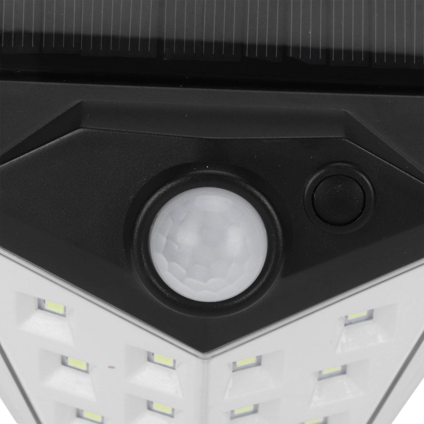 LUZ SOLAR LED SEGURIDAD SENSOR PARED IMPERMEABLE RONDON - 9
