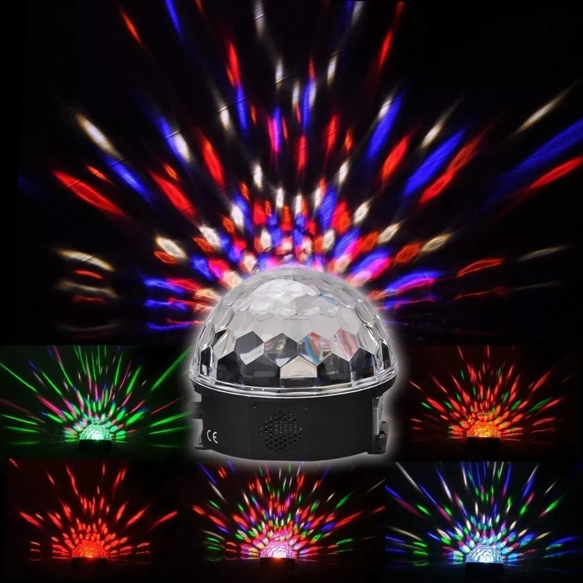 BOMBILLA ESFÉRICA INTELIGENTE LED ALTAVOZ CONTROL RONDON - 1