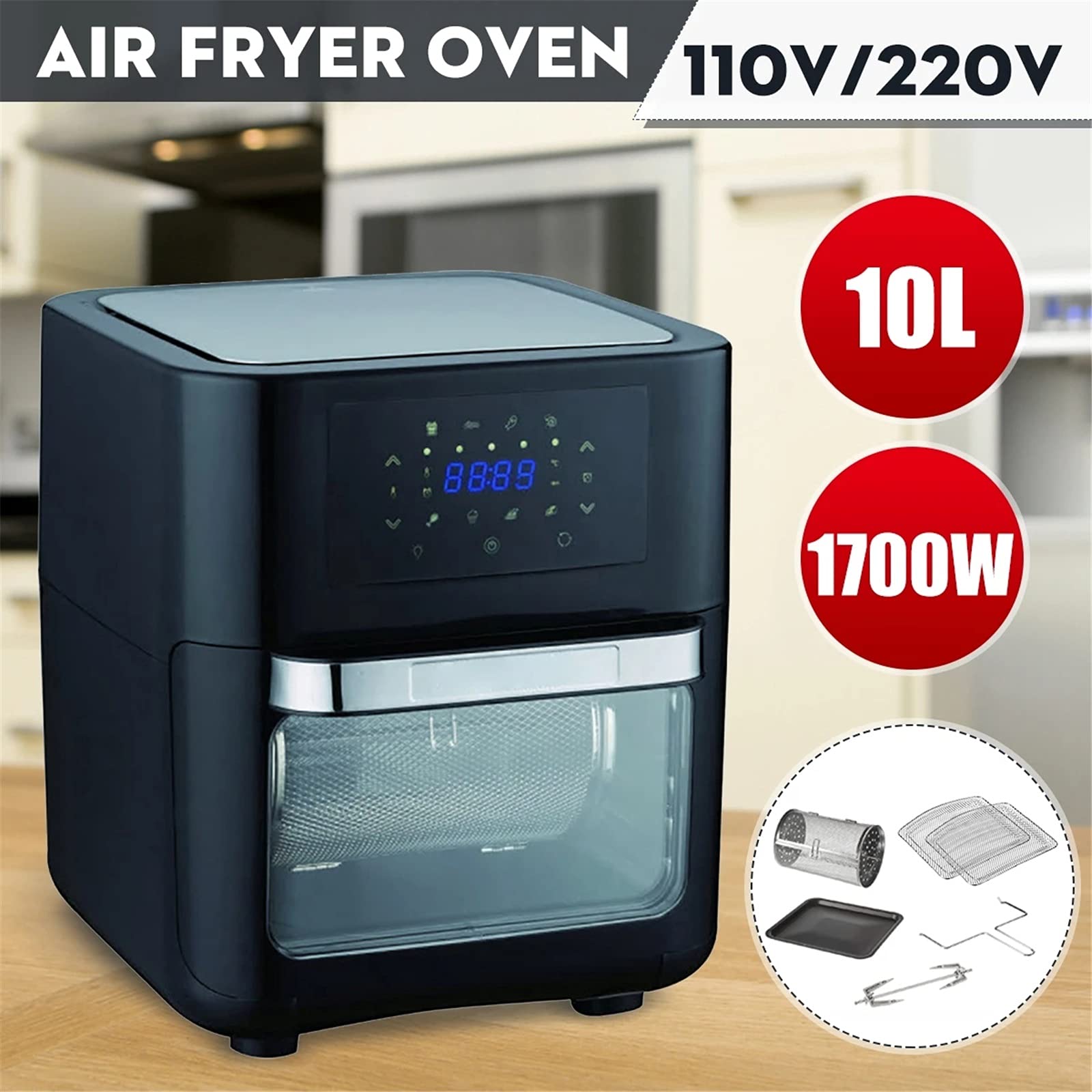 HORNO FREIDORA AIRE MULTIFUNCIÓN INTELIGENTE COCINA RONDON - 2