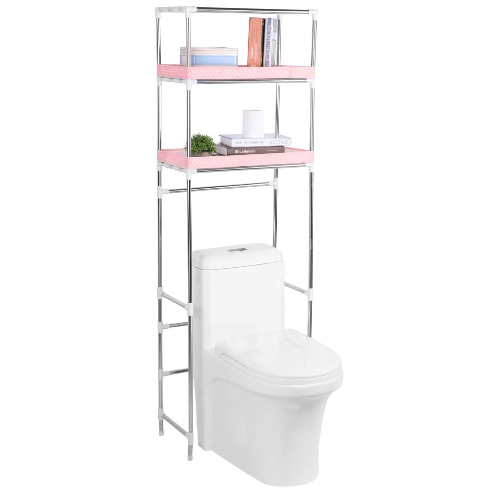 ESTANTE INODORO LAVADORA BAÑO ORGANIZADOR SOPORTE RONDON - 8