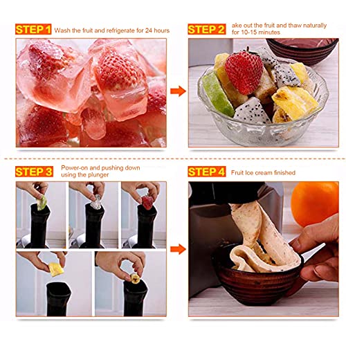 MÁQUINA CLÁSICA SERVIR POSTRES FRUTALES HELADO COCINA RONDON - 7