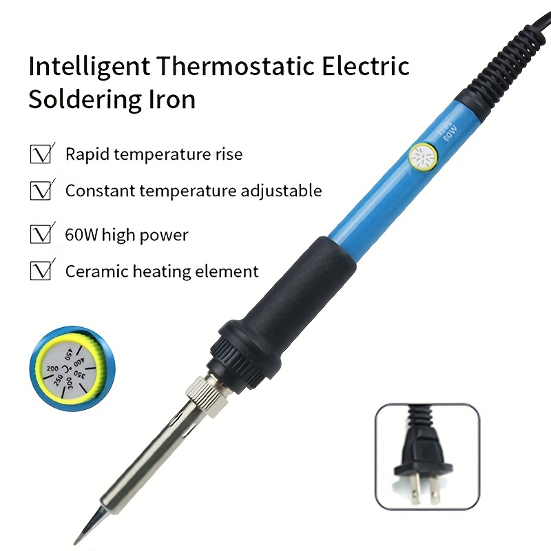 KIT SOLDADOR TEMPERATURA AJUSTABLE HERRAMIENTA RONDON - 4