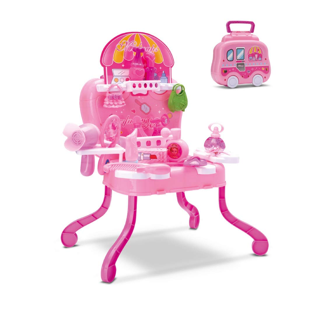 JUEGO JUGUETES TOCADOR BELLEZA NIÑAS SIMULACIÓN KIT RONDON - 5
