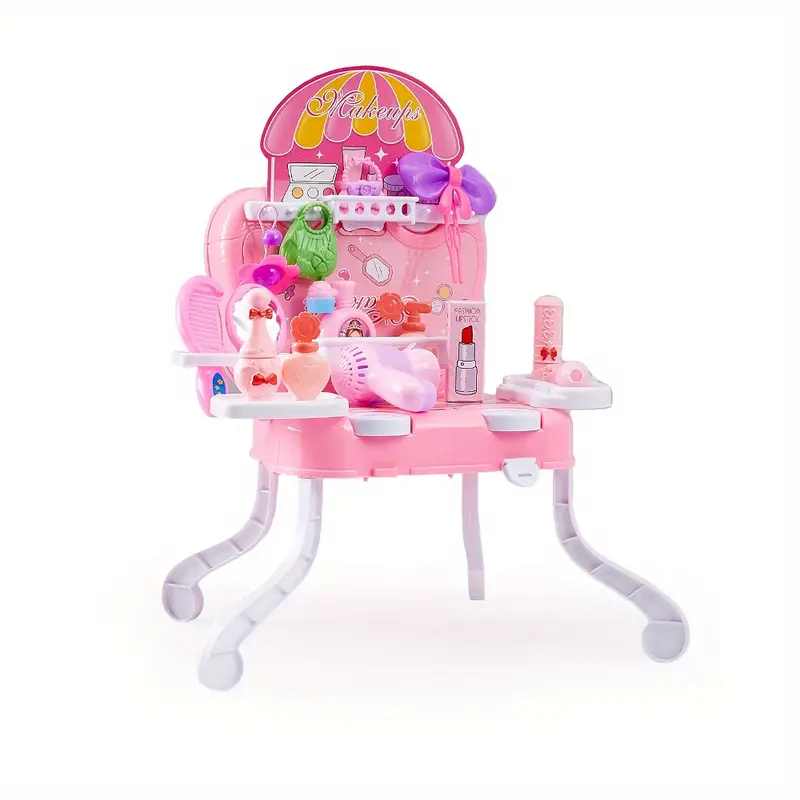 JUEGO JUGUETES TOCADOR BELLEZA NIÑAS SIMULACIÓN KIT RONDON - 8