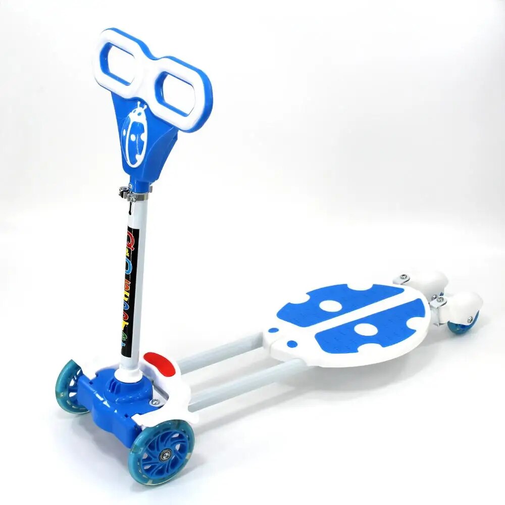 SCOOTER NIÑO NIÑA PATINETE 3 RUEDAS AJUSTABLE RUEDAS RONDON - 9