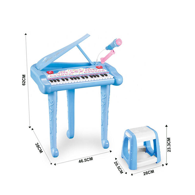 TECLADOS PIANO JUGUETE MULTIFUNCIONAL MÚSICA NIÑOS RONDON - 3