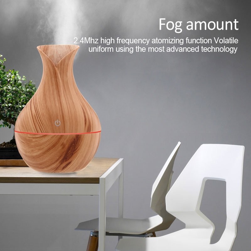 DIFUSOR AROMA HUMIDIFICADOR AROMATERAPIA COLORES LED RONDON - 2