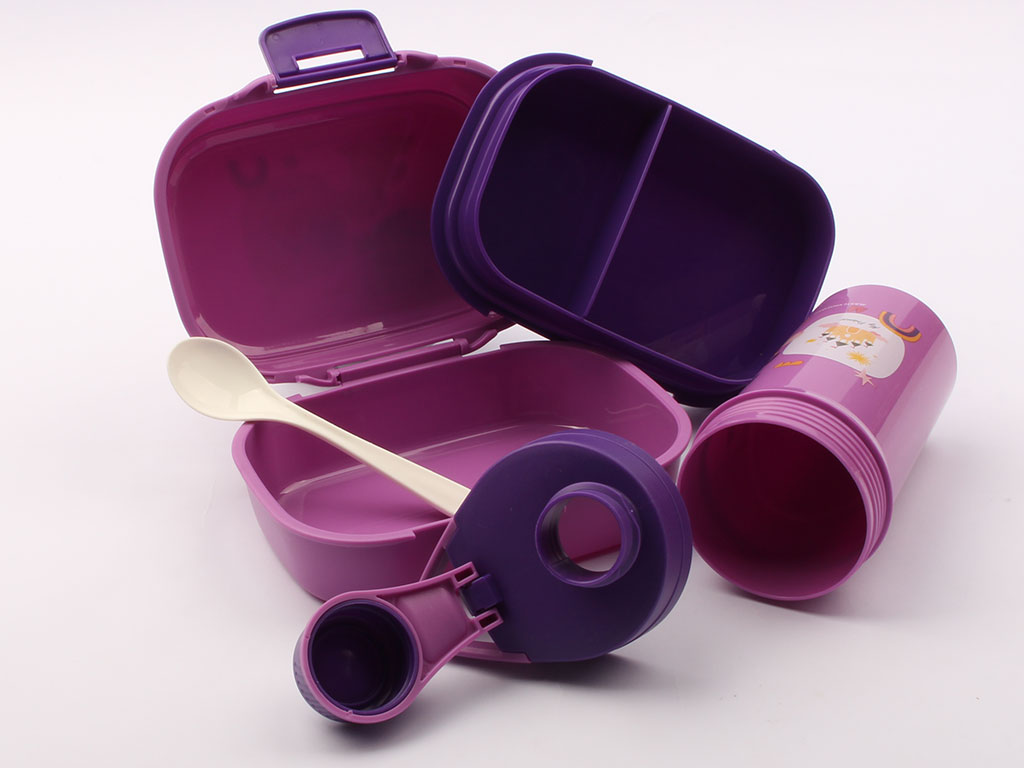 LONCHERA TERMO VASO ESCOLAR ALIMENTOS OFICINA TOPER RONDON - 4