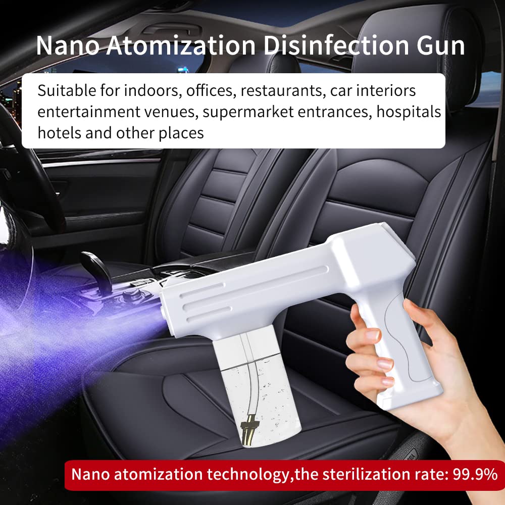 PISTOLA VAPOR DESINFECCIÓN NEBULIZAR PORTÁTIL JARDÍN RONDON - 7