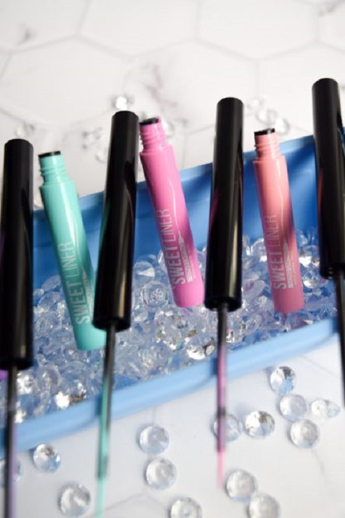 DELINEADOR OJOS COLORES PASTEL LIQUIDO PACK BELLEZA RONDON - 6