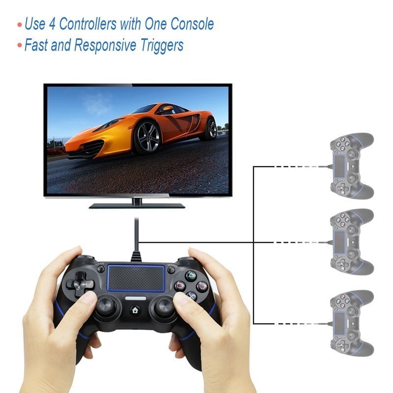 MANDO PS4 ALTA CALIDAD ALTERNATIVO CONTROL JUEGOS RONDON - 2