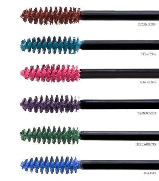 MASCARA PESTAÑAS COLORES AZAR RIMEL BELLEZA FEMENINA RONDON - 6
