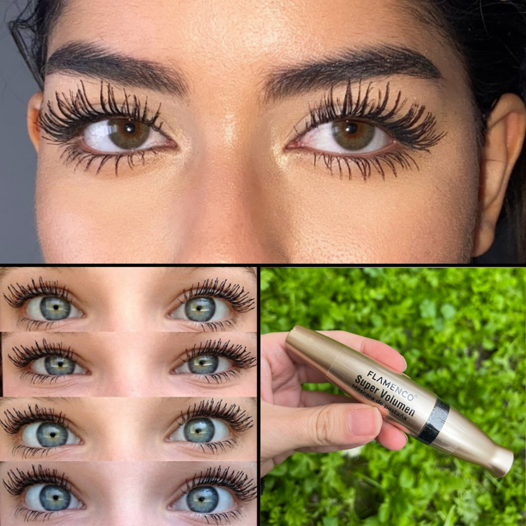 SUPER VOLUMEN MASCARA PESTAÑAS FIBRA SEDA COSMETICOS RONDON - 5
