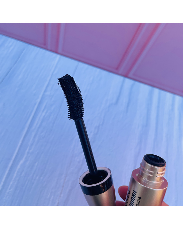 SUPER VOLUMEN MASCARA PESTAÑAS FIBRA SEDA COSMETICOS RONDON - 6