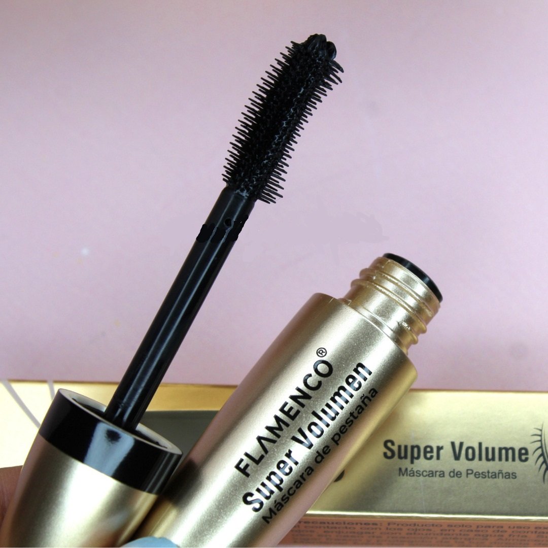 SUPER VOLUMEN MASCARA PESTAÑAS FIBRA SEDA COSMETICOS RONDON - 9