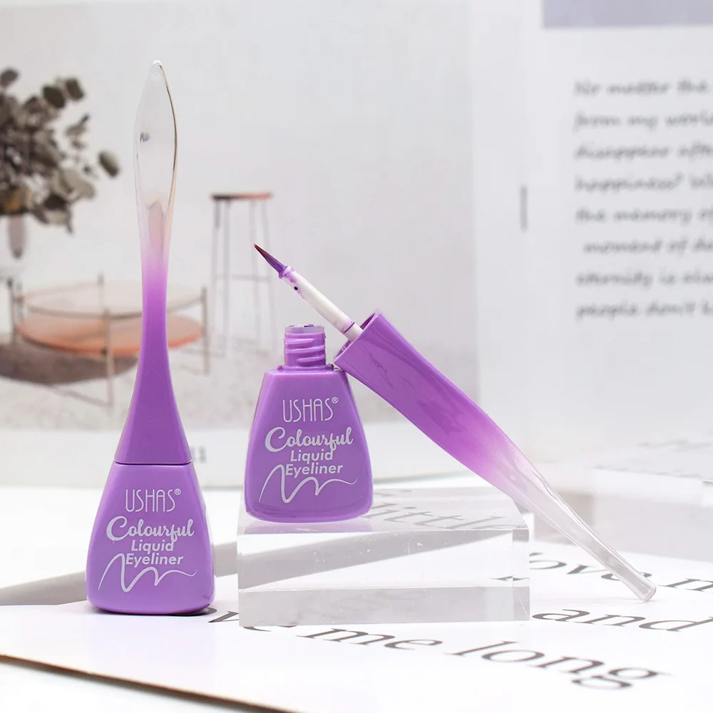 DELINEADOR OJOS LÍQUIDO COSMÉTICOS MAQUILLAJE ROSTRO RONDON - 9