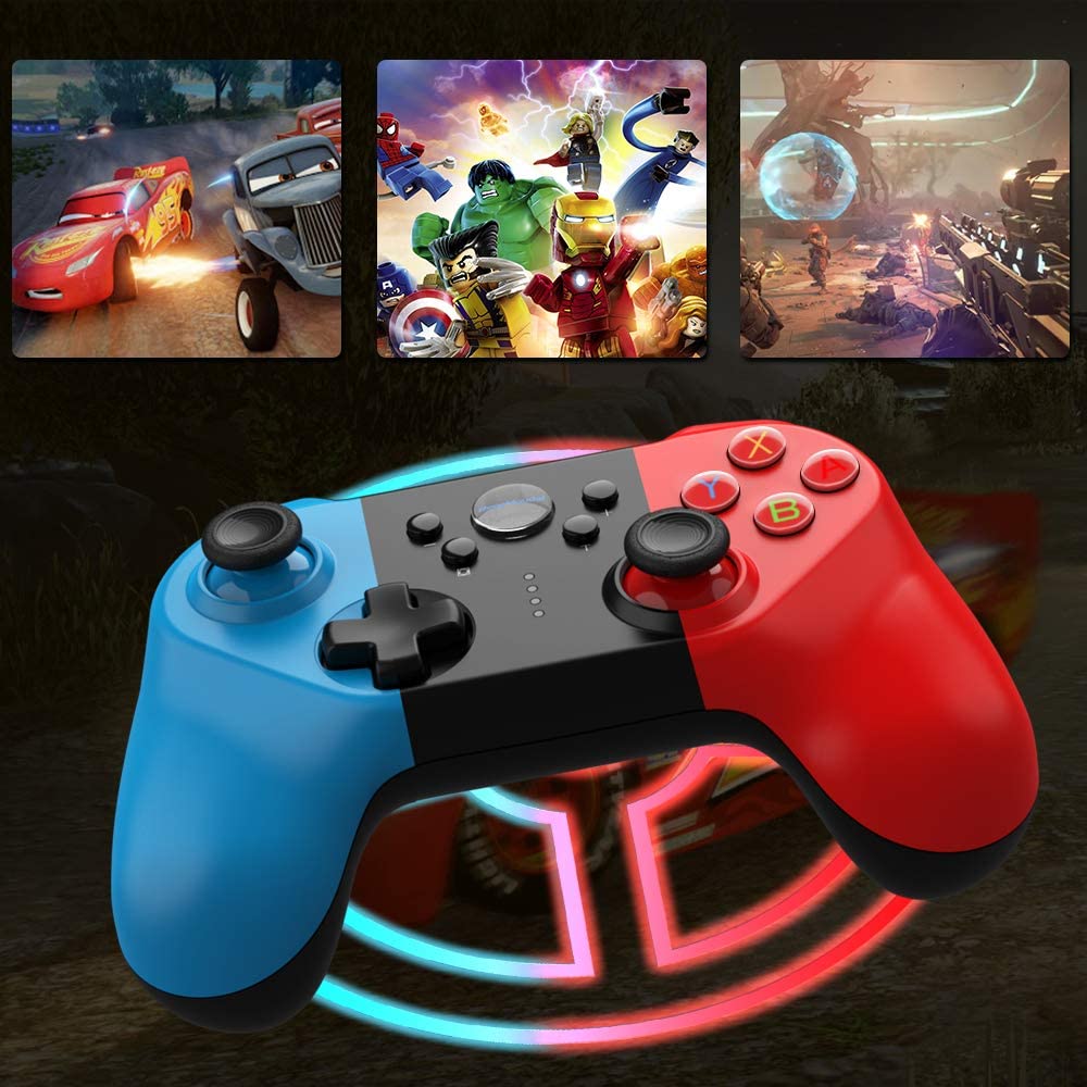 INALÁMBRICO CONTROL MANDO NINTENDO SWITCH GAMEPAD RONDON - 3