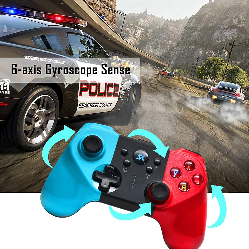 INALÁMBRICO CONTROL MANDO NINTENDO SWITCH GAMEPAD RONDON - 7