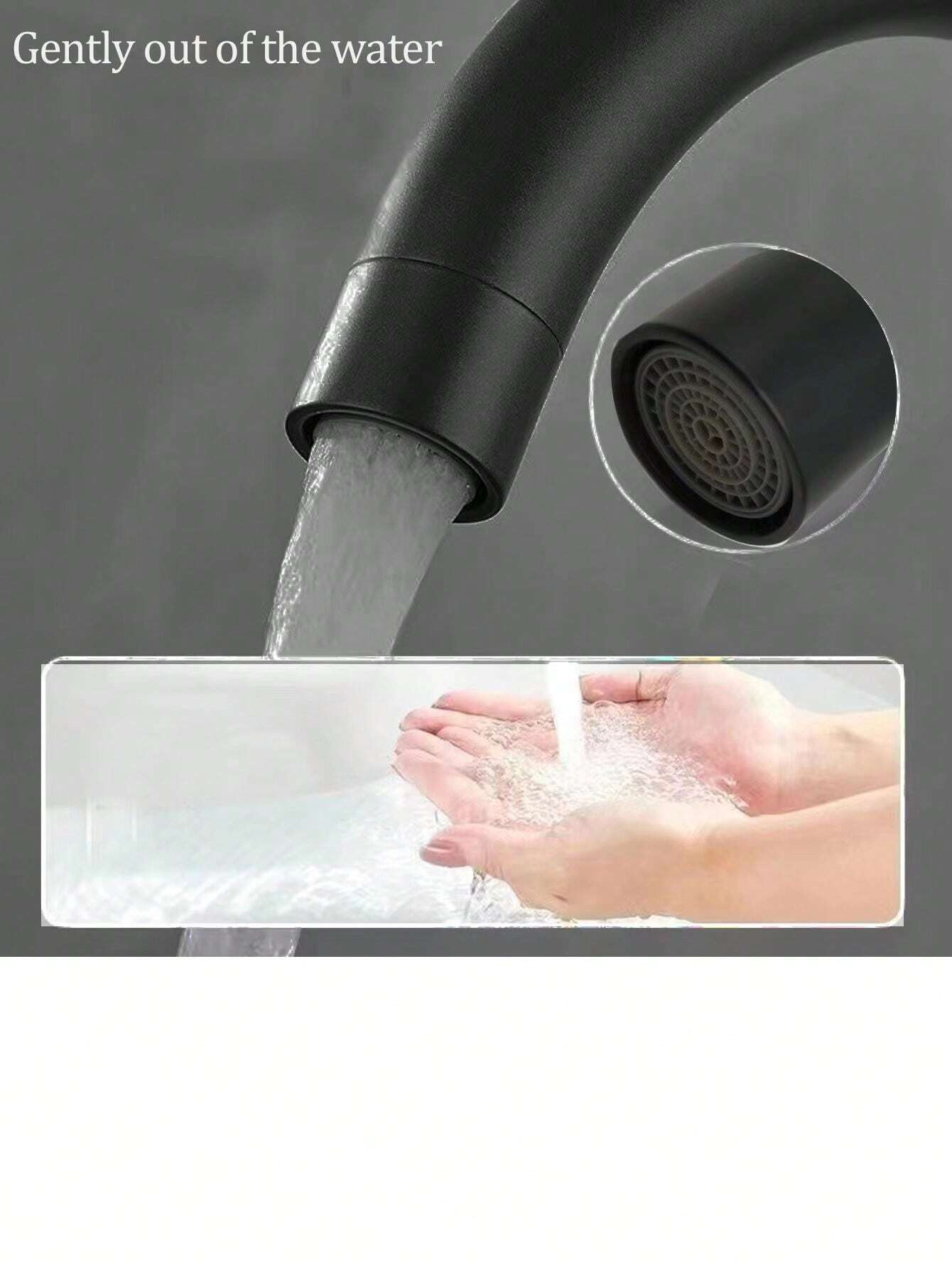 GRIFO LLAVE MEZCLADORA FREGADERO CUELLO CURVO COCINA RONDON - 1