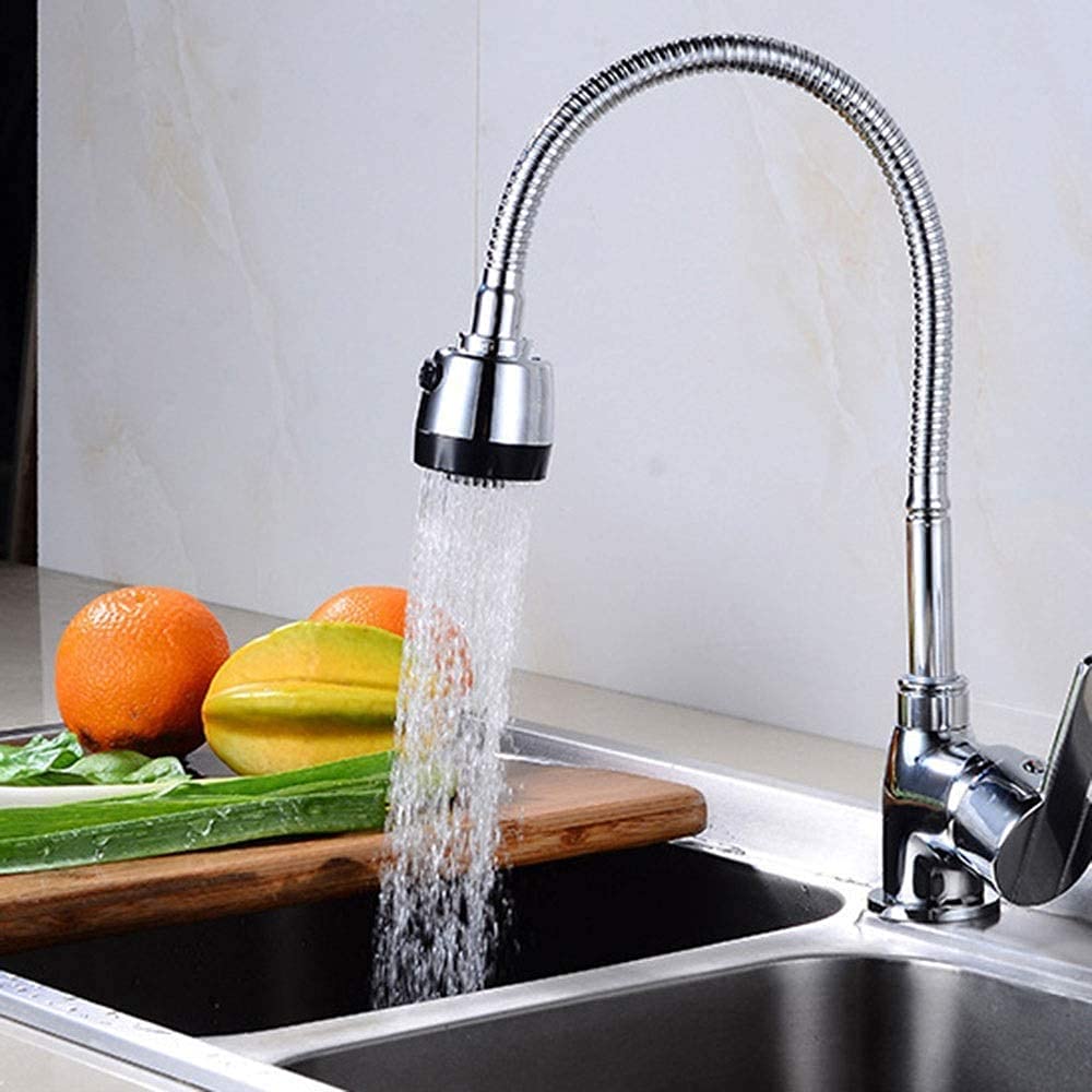 GRIFO COCINA FREGADERO MEZCLADOR AGUA GIRATORIOMANIJA RONDON - 6