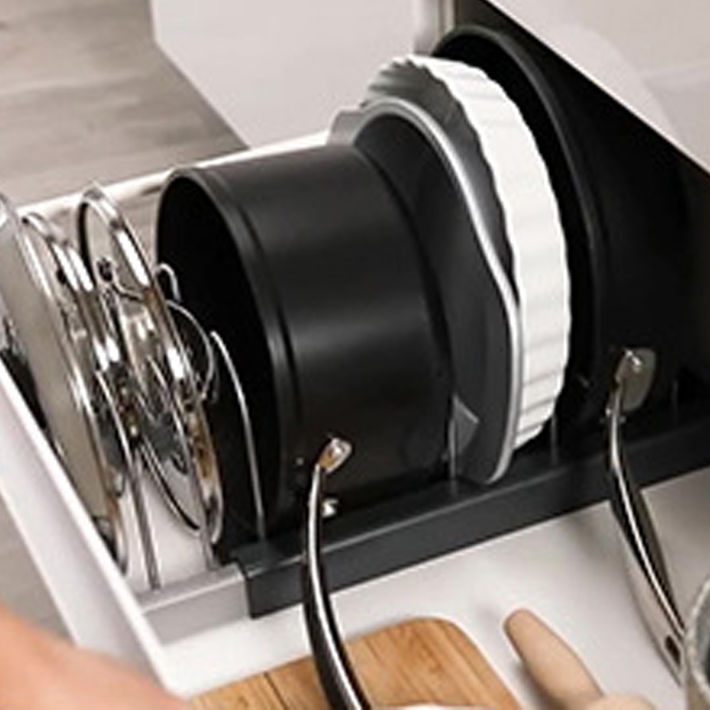ESTANTE SECAR TAPAS ORGANIZADOR OLLAS SARTENES COCINA RONDON - 8