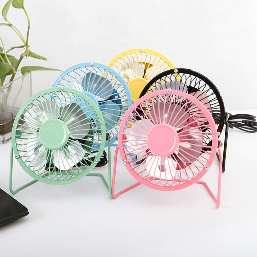 VENTILADOR SILENCIOSO GIRATORIO 360 USB VIAJES MESA RONDON - 8