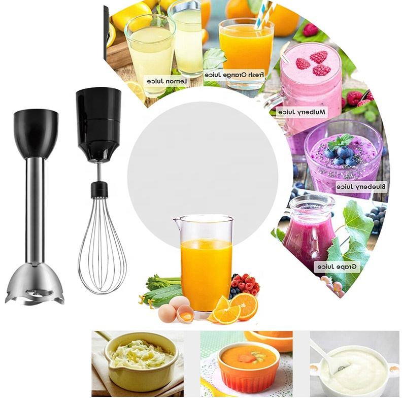 BATIDORA MANO POTENTE PICADOR ALIMENTOS CUCHILLAS RONDON - 5