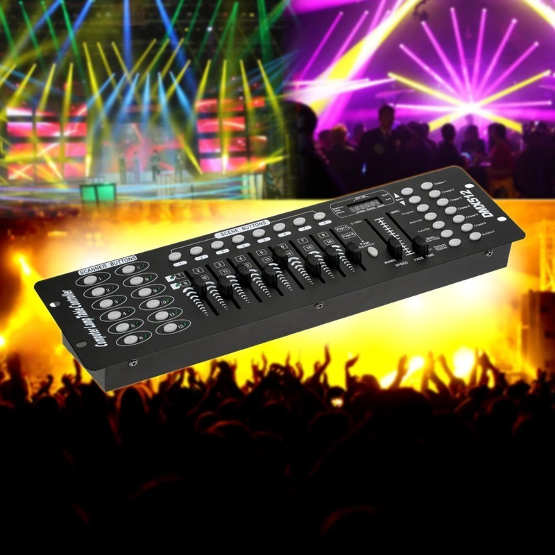CONTROLADOR LUZ DJ ESCENARIO ILUMINACIÓN LED FIESTA RONDON - 2